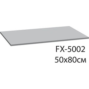 Коврик для ванной Fixsen серый, 50x80 см (FX-5002V)