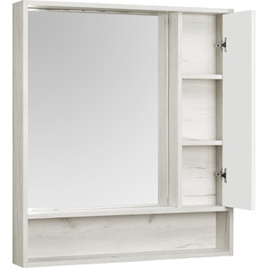 Зеркальный шкаф Акватон Флай 80 дуб крафт (1A237702FAX10)