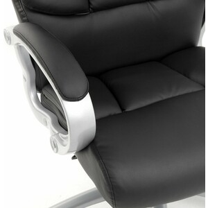 Кресло офисное Brabix Blocks HD-008 экокожа серое Premium (531944)
