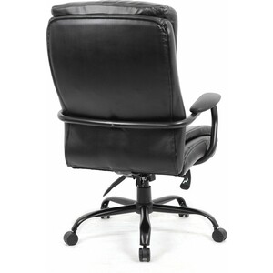 Кресло офисное Brabix Heavy Duty HD-004 экокожа черное Premium (531942)