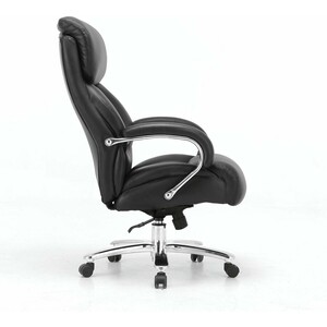 Кресло офисное Brabix Pride HD-100 натуральная кожа черное Premium (531940)
