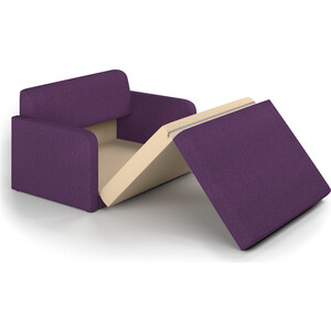 Диван-кровать Шарм-Дизайн Куба фиолетовый