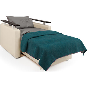 Кресло-кровать Шарм-Дизайн Шарм корфу беж и экокожа беж