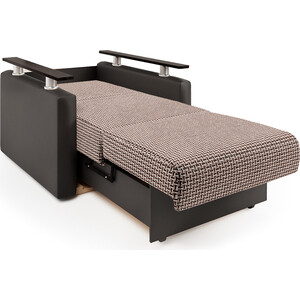 Кресло-кровать Шарм-Дизайн Шарм корфу коричневый и экокожа шоколад