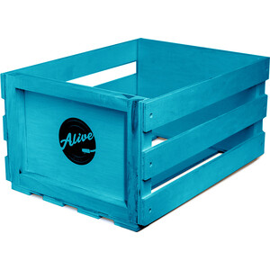 Ящик для 80 пластинок Alive Audio Nature (Blue) BX-085