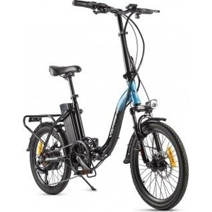 Велогибрид VOLTECO FLEX UP! Черно-зеленый-2404