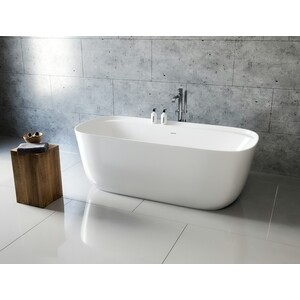 Акриловая ванна Aquanet Fine 170х80 белая Gloss Finish (260045)