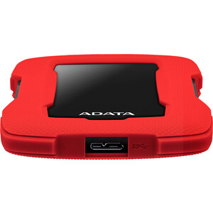 Внешний жесткий диск A-DATA 1TB HD330, 2,5" , USB 3.1, красный