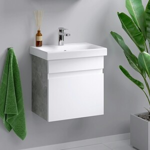 Мебель для ванной Aqwella Smart 50х35 бетон светлый