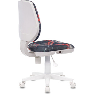 Кресло офисное Brabix Fancy MG-201W без подлокотников, пластик белый с рисунком Graffity (532415)