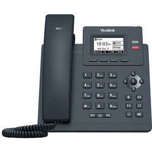 VoIP-телефон Yealink SIP-T31P, 2 линии, PoE, БП в комплекте (SIP-T31P)