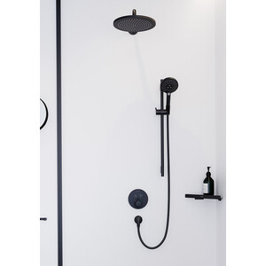 Ручной душ Hansgrohe Raindance Select S 120 3 режима, черный матовый (26530670)