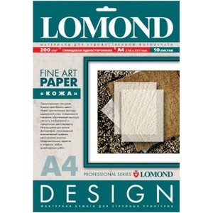 Бумага Lomond A4 матовая кожа (917041)