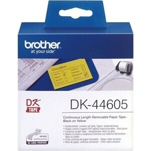 Лента Brother DK-44605 желтая бумажная, 62 мм x 30,48 м (DK44605), DK-44605 желтая бумажная, 62 мм x 30,48 м (DK44605)
Лента Brother DK-44605 желтая бумажная, 62 мм x 30,48 м (DK44605), DK-44605 желтая бумажная, 62 мм x 30,48 м (DK44605)
