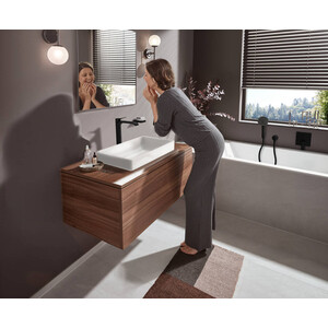 Ручной душ Hansgrohe Pulsify Select Relaxation черный матовый (24110670)