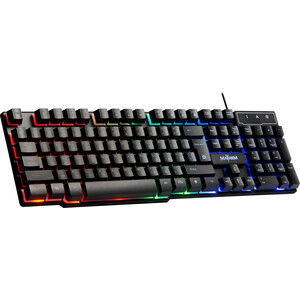 Клавиатура Defender Mayhem GK-360DL RU,RGB подсветка,19 Anti-Ghost (45360)