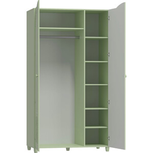Шкаф для одежды Compass Соня Премиум СО-11К зеленый/силк грасс