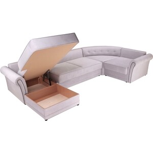 Модульный диван Ramart Design Мерсер премиум ultra smoke левый