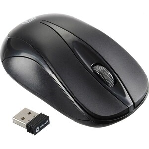 Мышь Oklick 675MW черный оптическая (800dpi) беспроводная USB для ноутбука (3but) (1025915)