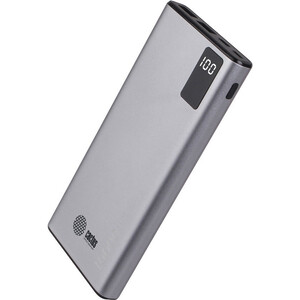 Мобильный аккумулятор Cactus CS-PBFSLT-10000 10000mAh 3A 2xUSB серый (CS-PBFSLT-10000)