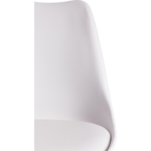 Стул TetChair Secret De Maison Tulip bar (mod. C1014H) пластик/дерево белый 018 /натуральный