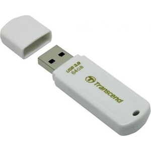 Флеш-накопитель Transcend Transcend 64GB JetFlash 730 (white) USB 3.0 (TS64GJF730)