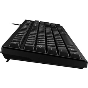 Клавиатура проводная Genius мультимедийная SlimStar 100. 12 мультимидийных клавиш, USB, поддержка приложения Key support, кабель 1.5 (31300005419)