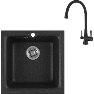 Кухонная мойка и смеситель GreenStone GRS-42-308 Lemark Comfort LM3075BL с сифоном, черная, GRS-42-308 Lemark Comfort LM3075BL с сифоном, черная
Кухонная мойка и смеситель GreenStone GRS-42-308 Lemark Comfort LM3075BL с сифоном, черная, GRS-42-308 Lemark Comfort LM3075BL с сифоном, черная