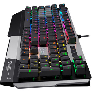 Клавиатура A4Tech Bloody B865R механическая серый/черный USB for gamer LED (B865R)