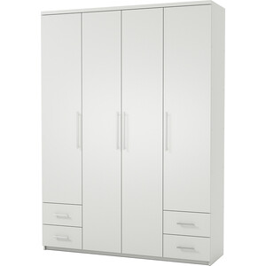 Шкаф четырехдверный Шарм-Дизайн Мелодия МКЯ2-43 120х60 белый