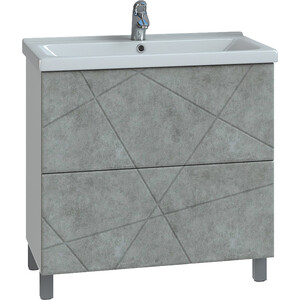 Мебель для ванной VIGO Geometry 2-700 бетон