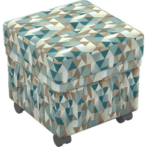 Банкетка Мебелик BeautyStyle 5 с ящиком, на колесах, оливковый (П0005662)