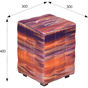 Банкетка Мебелик BeautyStyle 300 фиолетовый микс (П0005801)