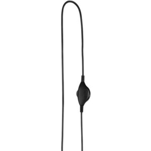 Гарнитура HAMA Essential HS-P100 черный 2м накладные оголовье (00139900) с микрофоном