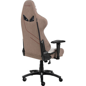 Премиум игровое кресло KARNOX HERO Genie Edition коричневый тканевое (KX800113-GE)