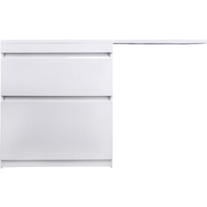 Мебель для ванной Style line Даллас Люкс 88 (150L) напольная, под стиральную машину, белая
