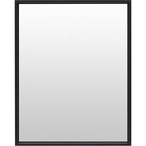 Зеркало De Aqua Алюминиум LED 60х75 с подсветкой, черный (261700)