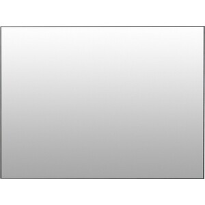 Зеркало De Aqua Сильвер 100х75 черный (261674)