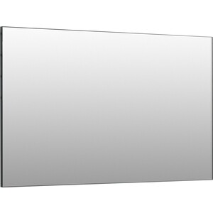Зеркало De Aqua Сильвер 120х75 черный (261675)