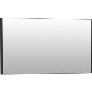 Зеркало De Aqua Сильвер 140х75 черный (261676)
