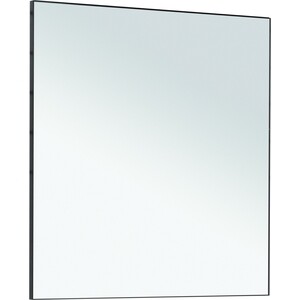 Зеркало De Aqua Сильвер 70х75 черный (261671)