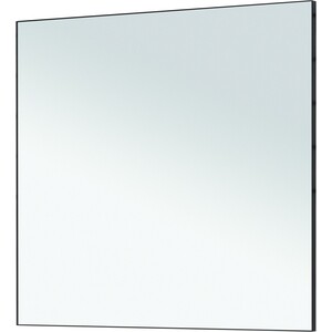 Зеркало De Aqua Сильвер 80х75 черный (261672)