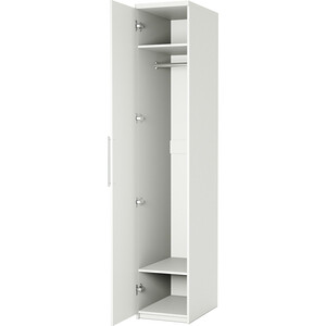 Шкаф для одежды Шарм-Дизайн Комфорт МШ-11 50х60 с зеркалом, белый