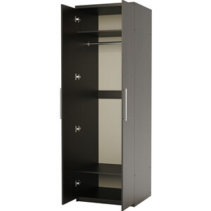 Шкаф для одежды Шарм-Дизайн Комфорт МШ-21 70х60 с зеркалами, венге