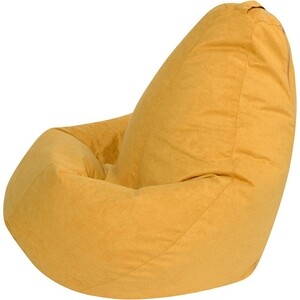 Кресло-мешок DreamBag Желтый Велюр 3XL 150х110