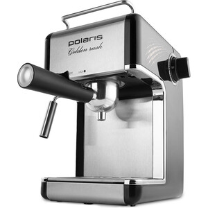 Кофеварка Polaris PCM 4006A 800Вт серебристый