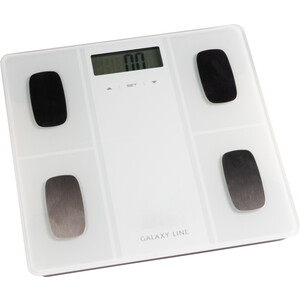 Весы напольные GALAXY LINE GL 4854 белый