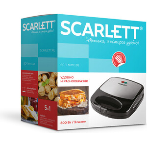 Сэндвичница Scarlett SC-TM11038 черный