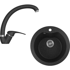 Кухонная мойка и смеситель GreenStone GRS-08S-308, GS-002-308 черный, GRS-08S-308, GS-002-308 черный
Кухонная мойка и смеситель GreenStone GRS-08S-308, GS-002-308 черный, GRS-08S-308, GS-002-308 черный