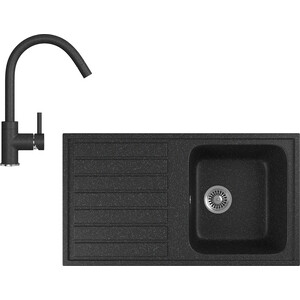 Кухонная мойка и смеситель GreenStone GRS-20-308, GS-003-308 черный, GRS-20-308, GS-003-308 черный
Кухонная мойка и смеситель GreenStone GRS-20-308, GS-003-308 черный, GRS-20-308, GS-003-308 черный